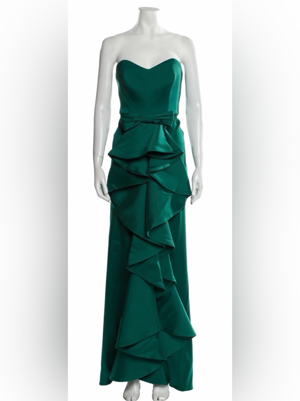 Green Badgley Mischka Gown - Size 8